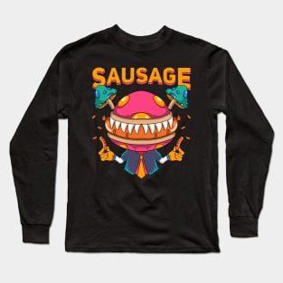 Sausage Monster Long Sleeve T-Shirt